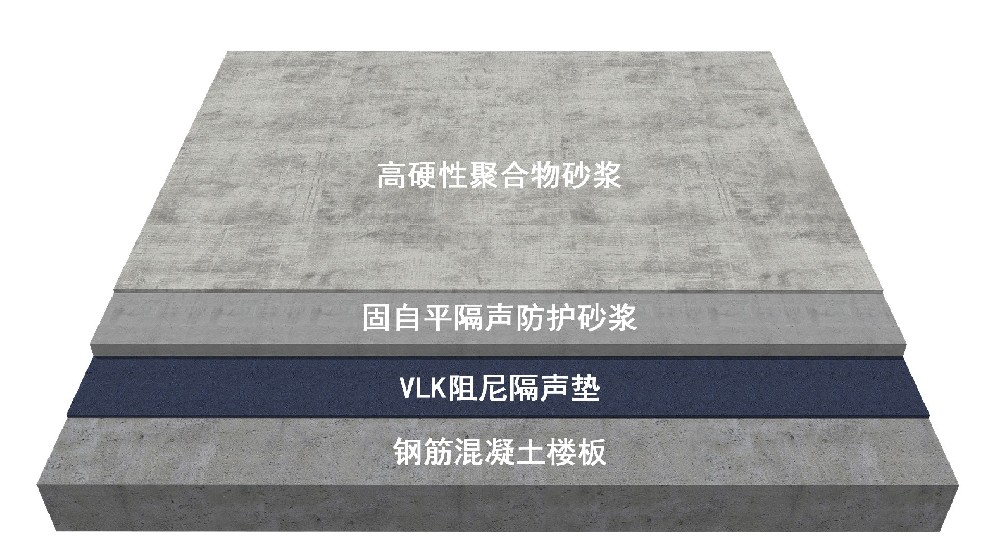 VLK浮筑楼板隔声保温系统(清水）